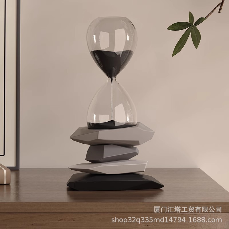Home Office Means - Los adornos de reloj de arena