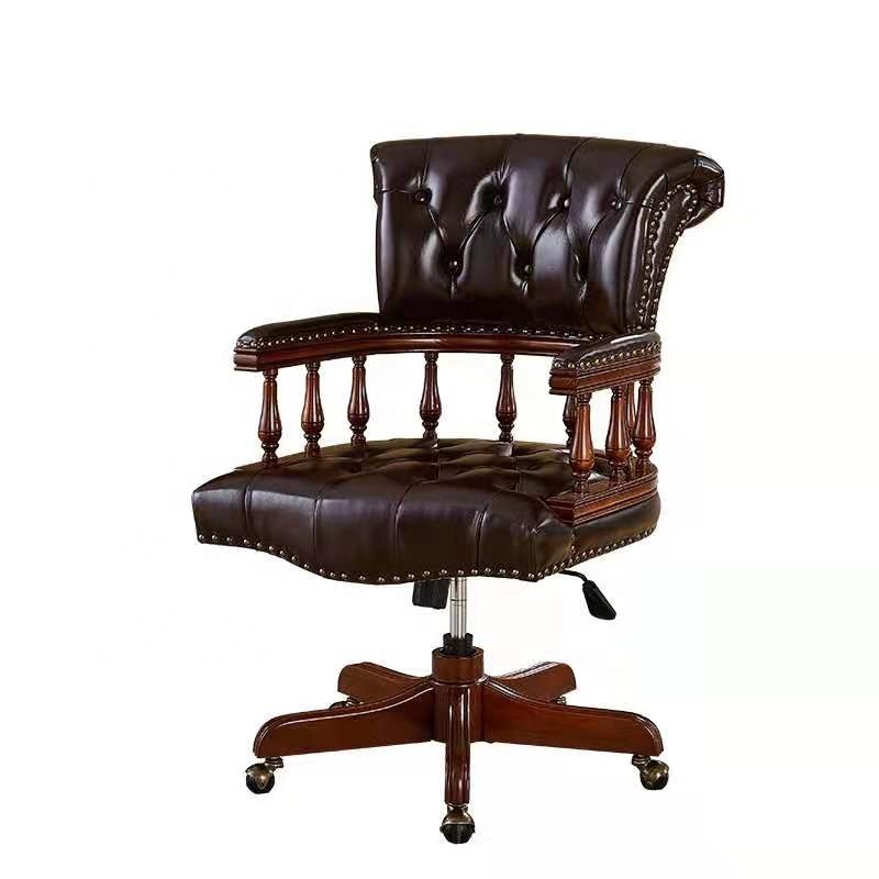 Home Office Of Uk - Sillón Chesterfield Dark Ox Blood, Silla