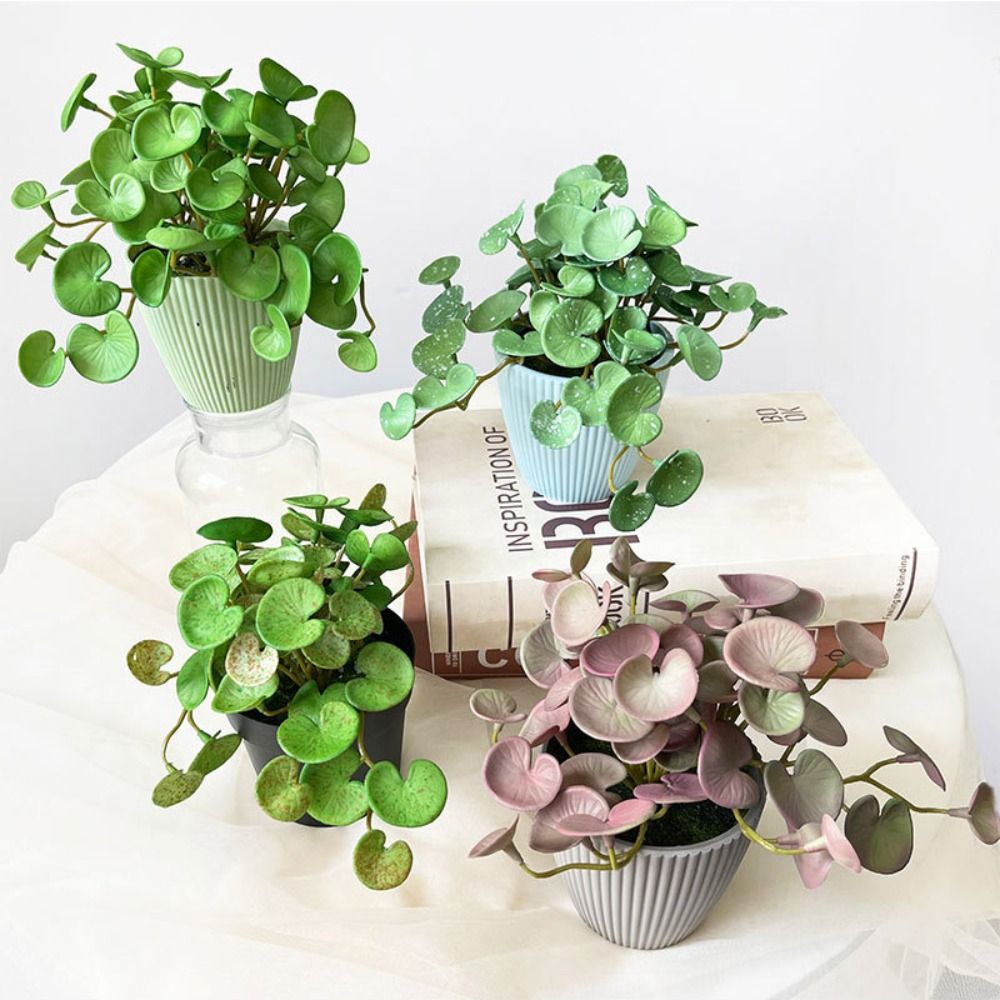 Home Office Layout - Pegamento suave, planta Artificial EVA, plantas