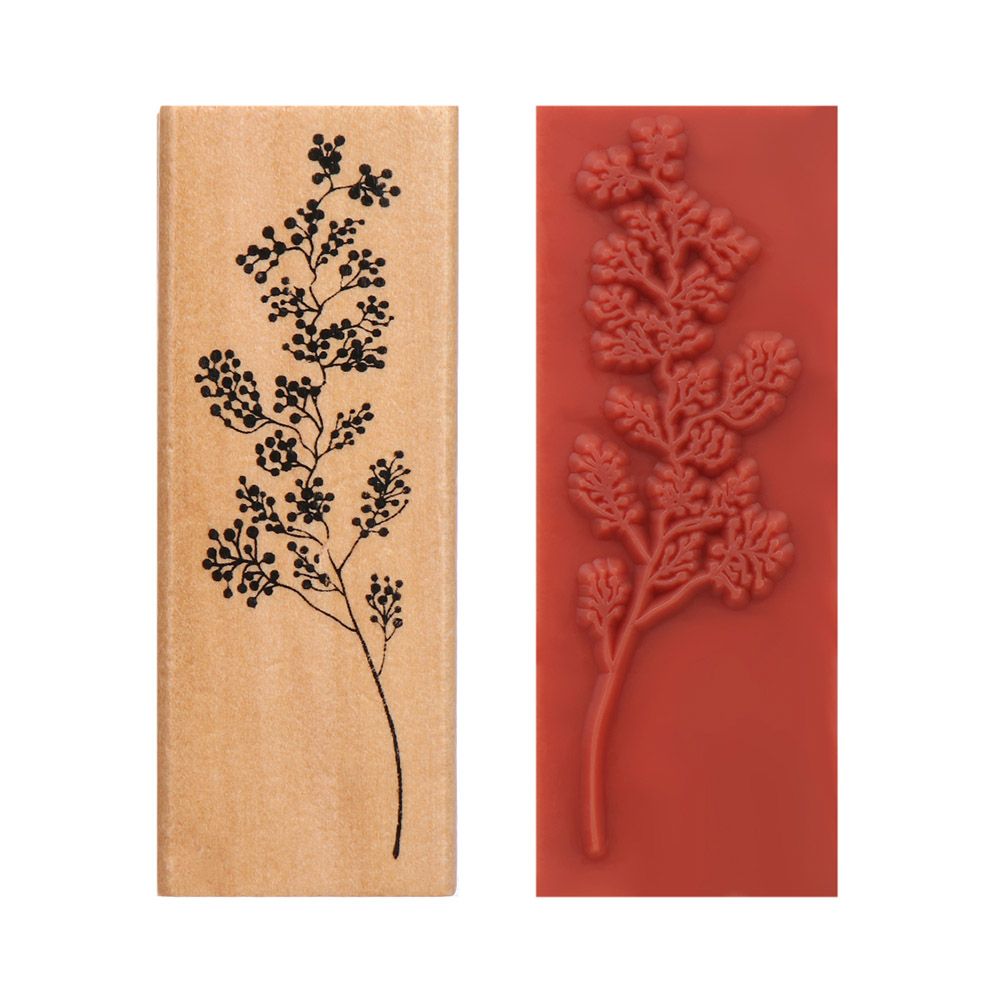 Home Office 2024 - Sellos de plantas de hierba Vintage,