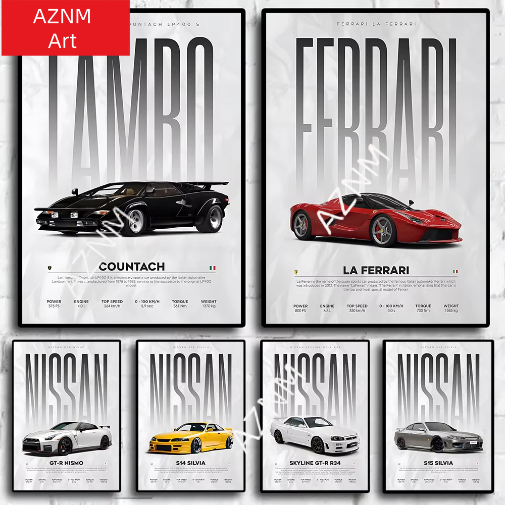 Home Office Background - Póster de Autos Famosos S14 F430