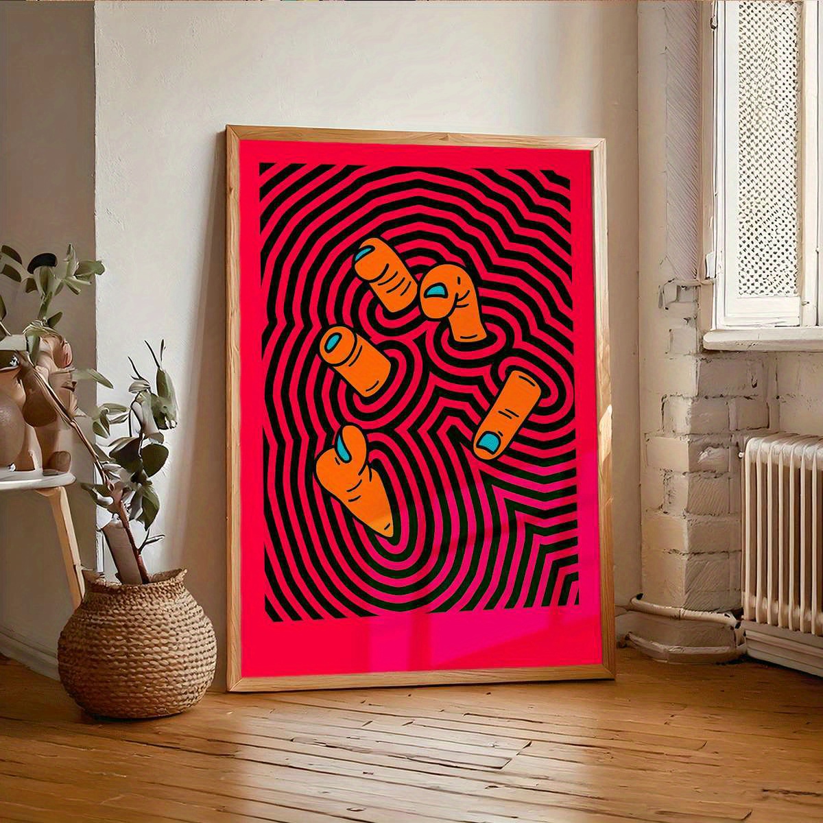 Home Office Minimalist - Pósteres modernos abstractos de arte con