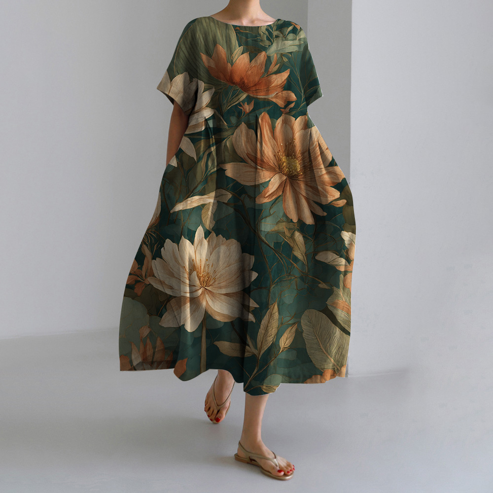 Home Office 2024 - 2024 Vintage Floral elegante para mujer