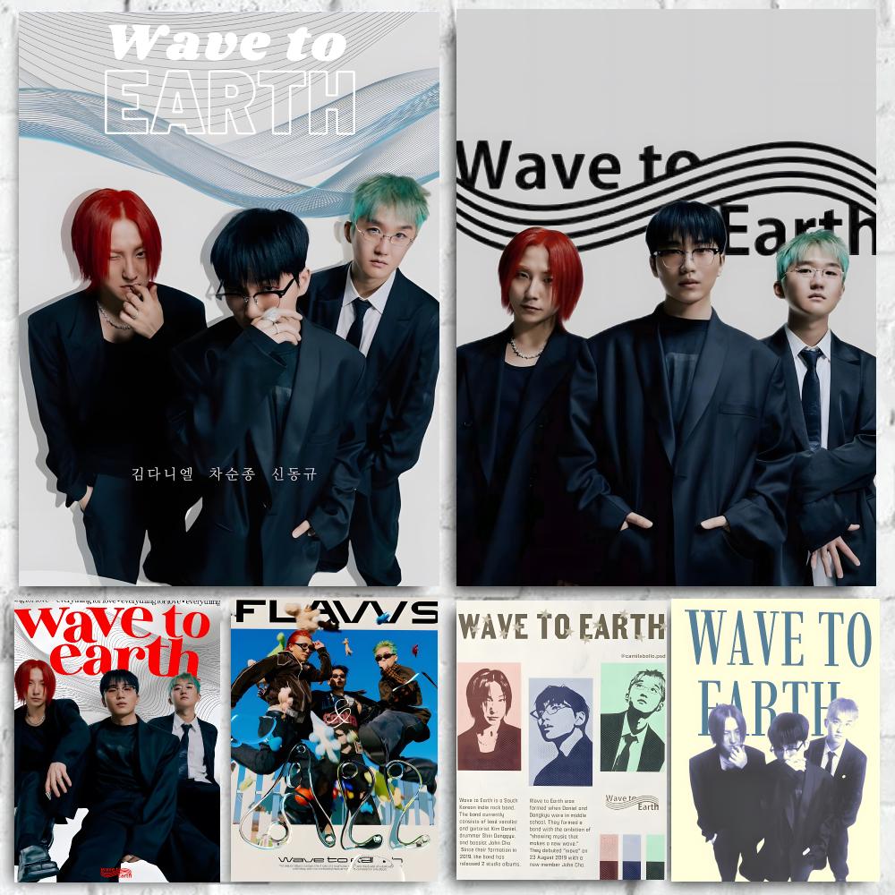 Home Office Wallpaper - Póster Band Wave To Earth, carteles