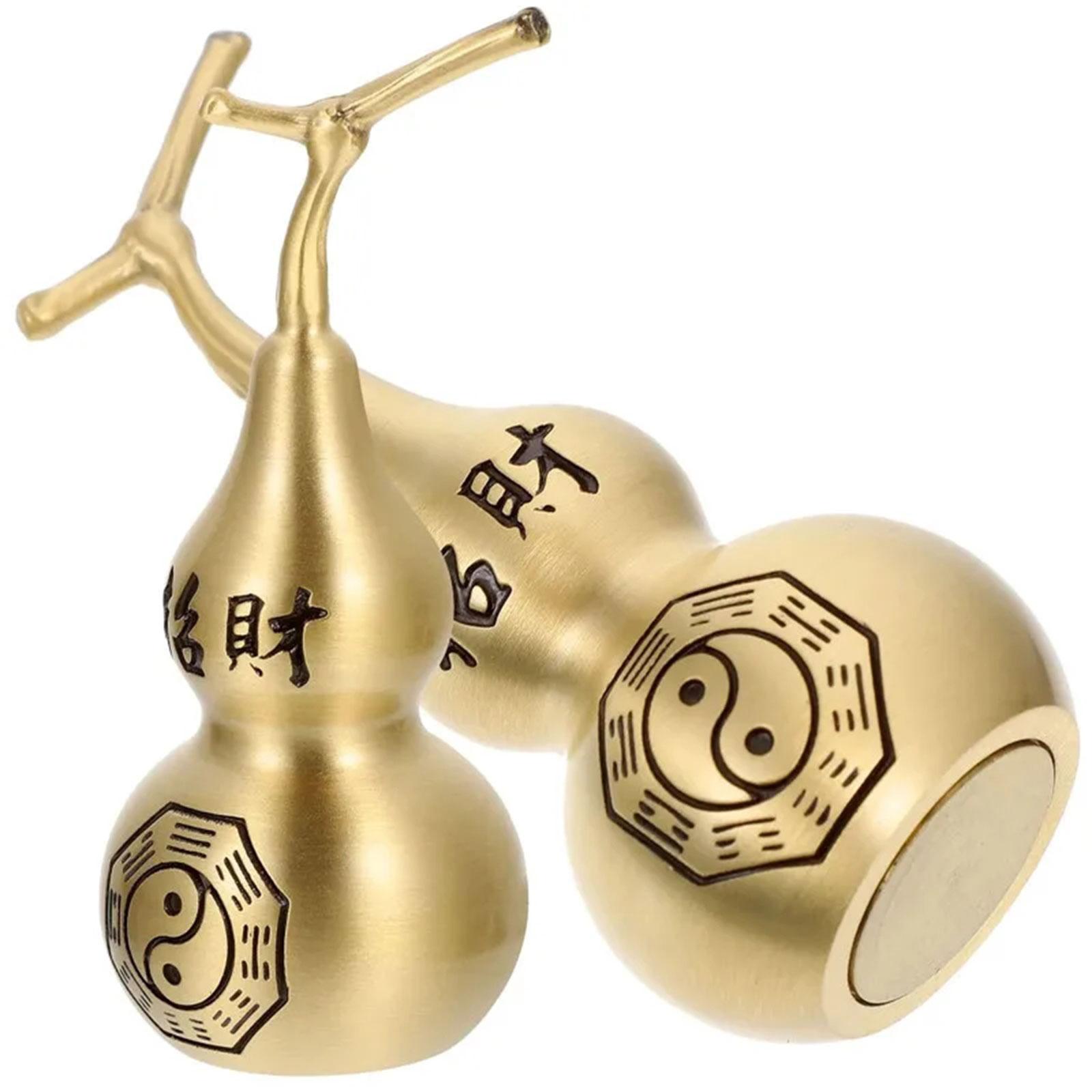 Home Office 2024 - Figurita de Calabaza Feng Shui, Mini