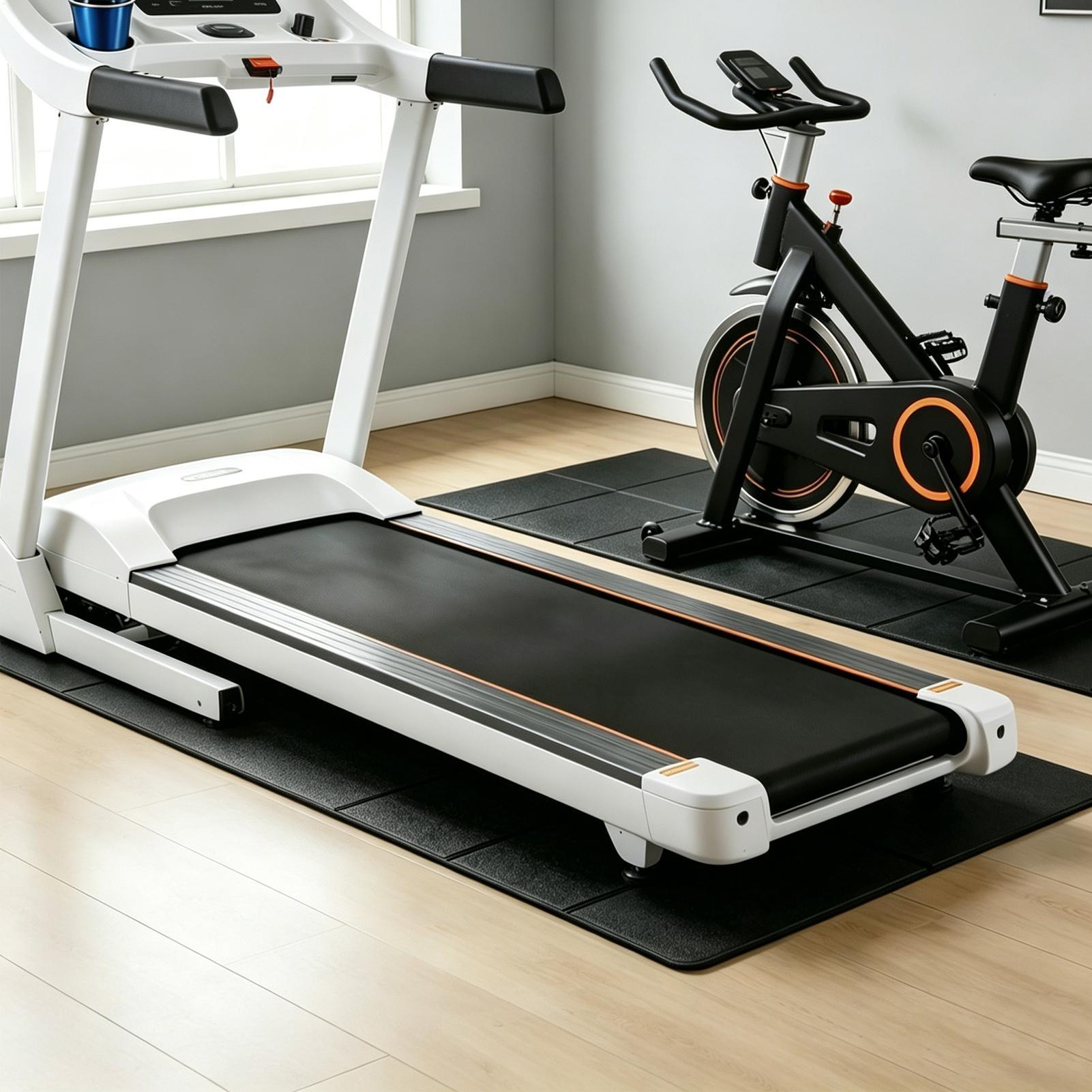Home Office Equipment - Almohadillas para cinta de correr, antideslizantes,