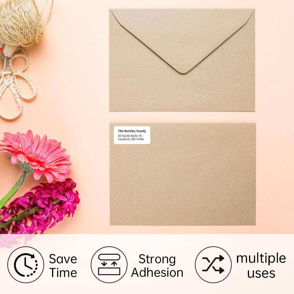 Pegatinas de direcciones de no - Address Home Office reseña y precio