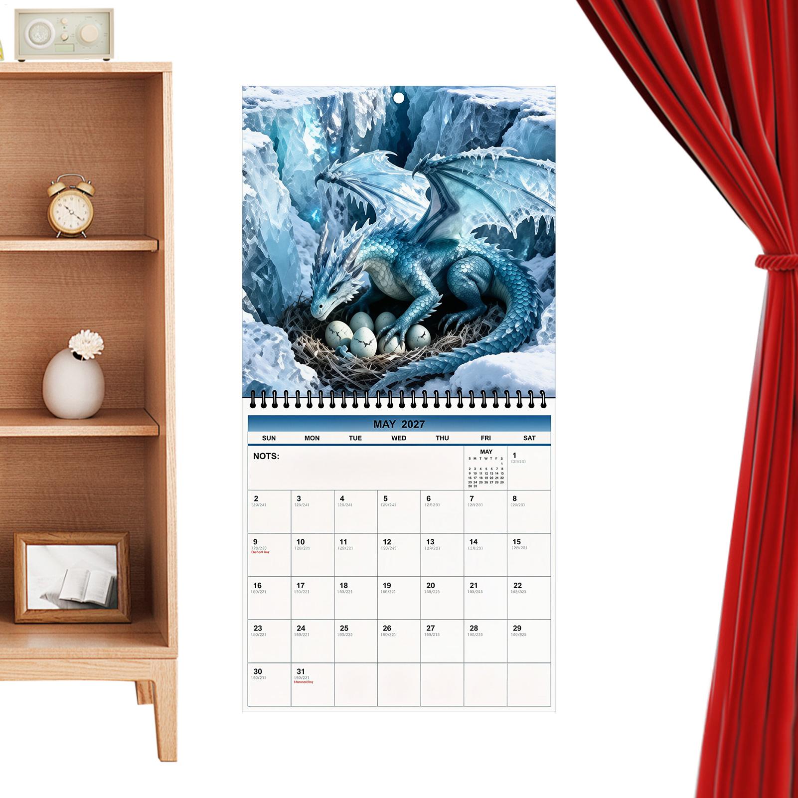 Calendario de pared espiralado - Home Office Wallpaper reseña y precio