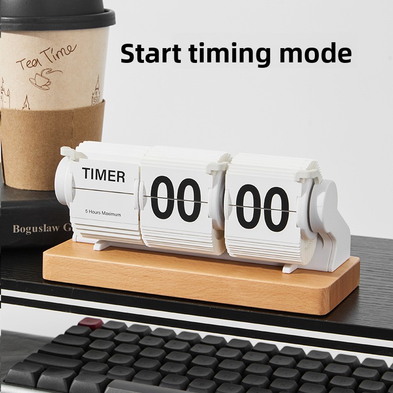 Reloj de Escritorio de Madera  - Home Office Minimalist reseña y precio