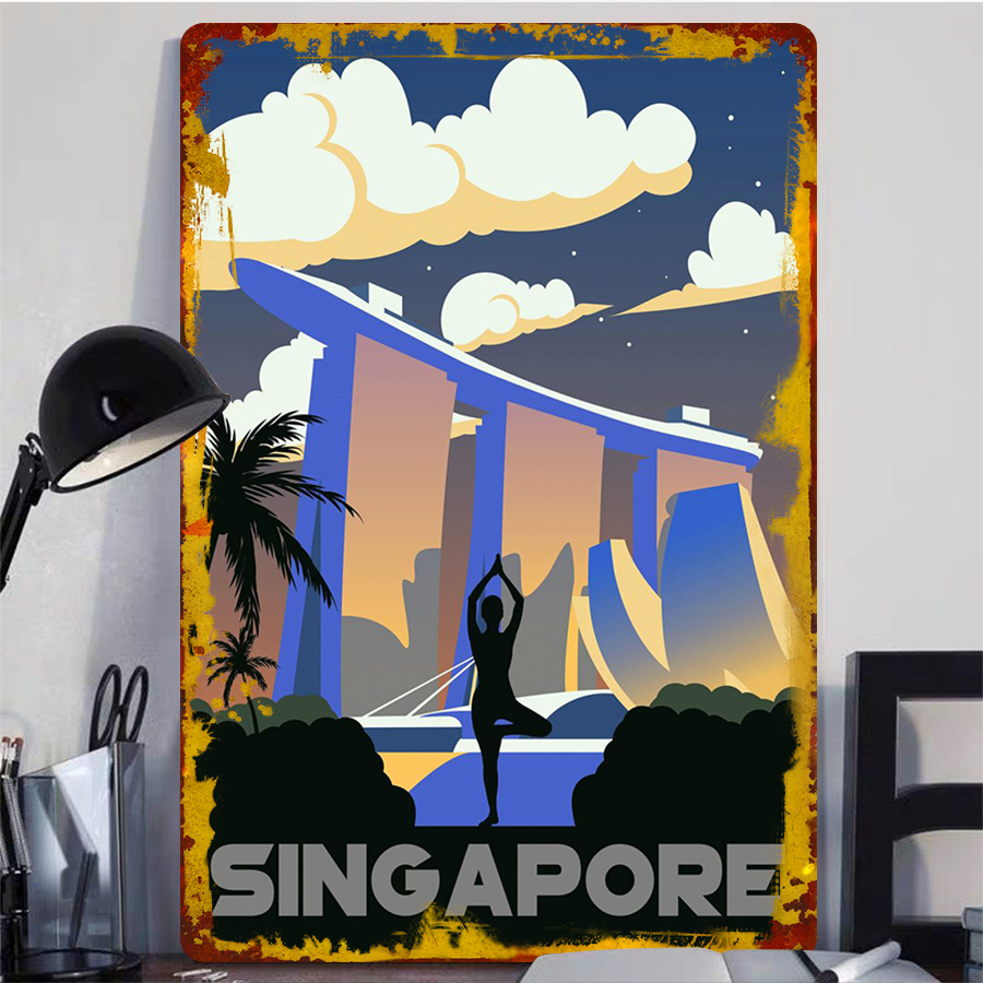 Singapur Marina Bay Sands Yoga - Home Office Singapore reseña y precio