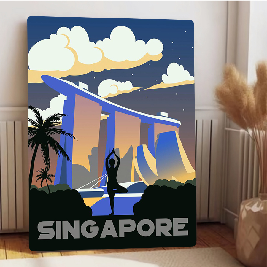 Singapur Marina Bay Sands Yoga - Home Office Singapore reseña y precio