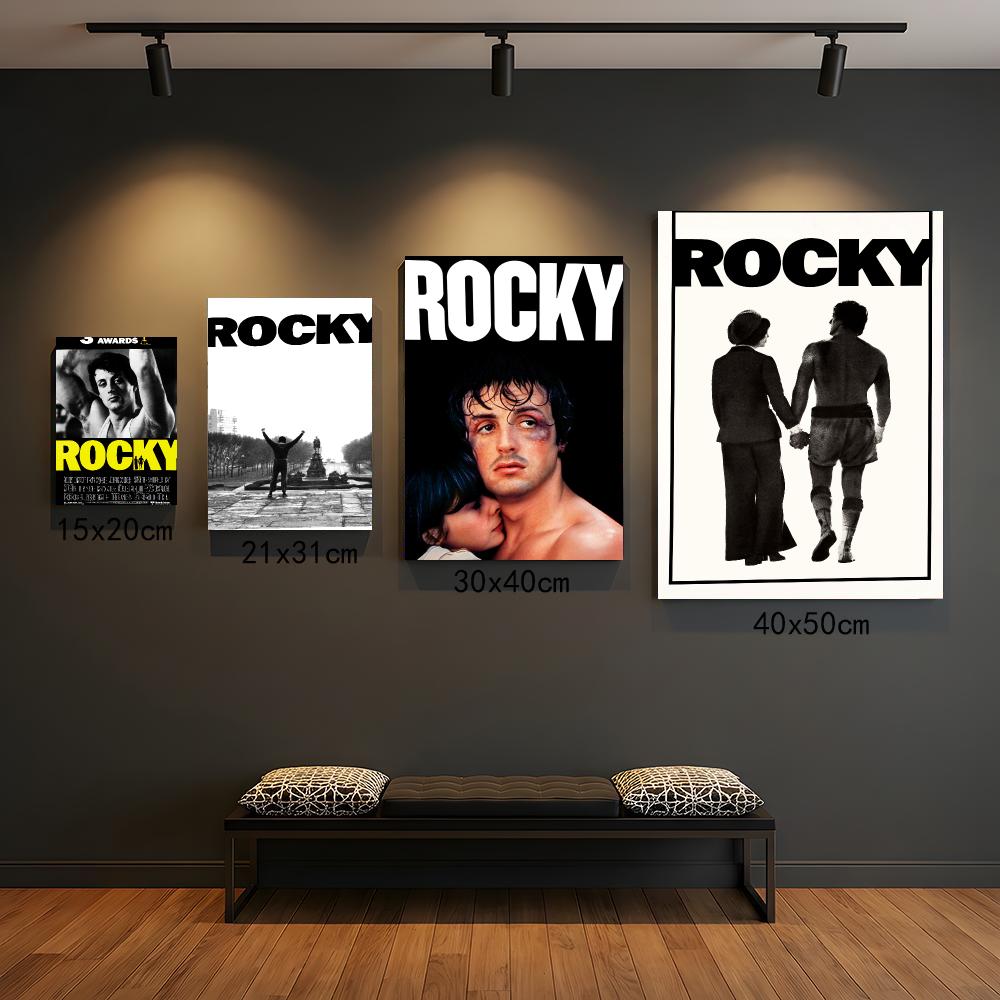 Póster de Rocky, Arte Mural Au - Home Office Wallpaper reseña y precio