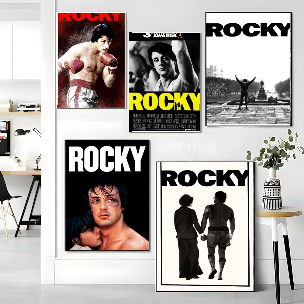 Póster de Rocky, Arte Mural Au - Home Office Wallpaper reseña y precio
