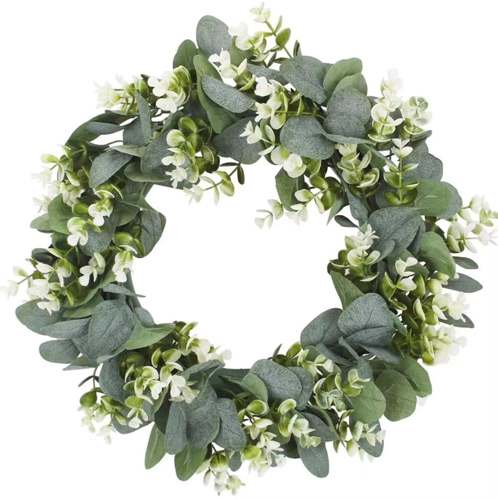 Planta Artificial de Eucalipto - Home Office Background reseña y precio