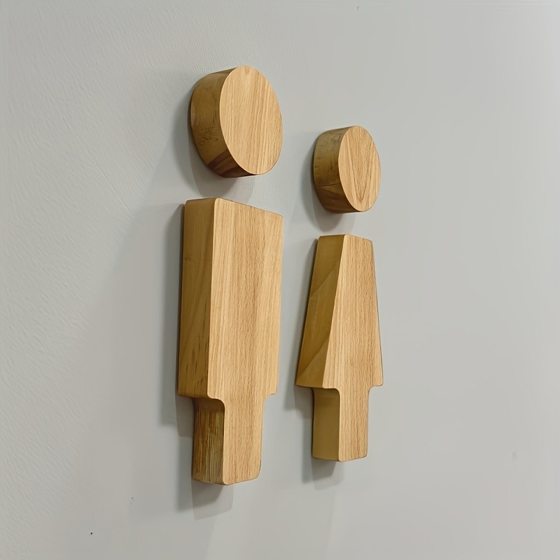 Letrero de baño de madera para - Home Or Office Use reseña y precio