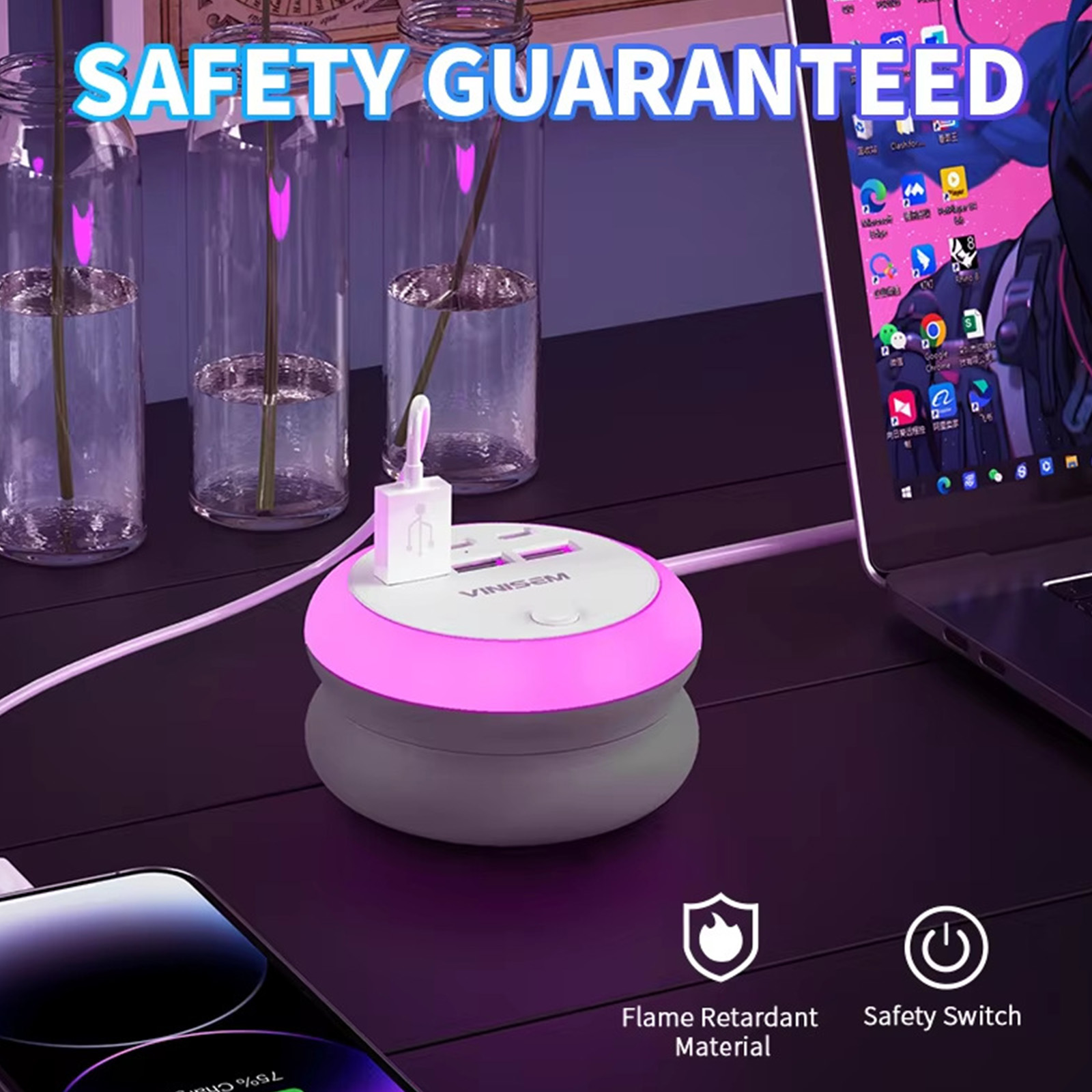 Regleta de Carga Rápida Redond - Home Office Of Uk reseña y precio