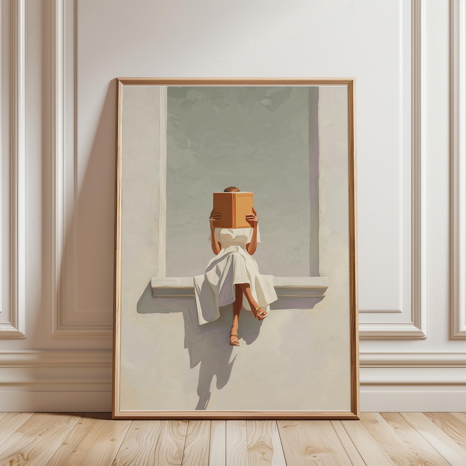 Impresión artística moderna ab - Home Office Minimalist reseña y precio