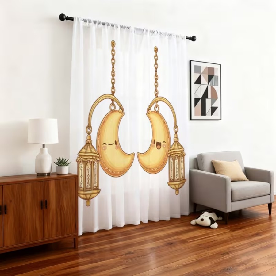 2 Cortinas Transparentes con E - Home Office Lamp reseña y precio