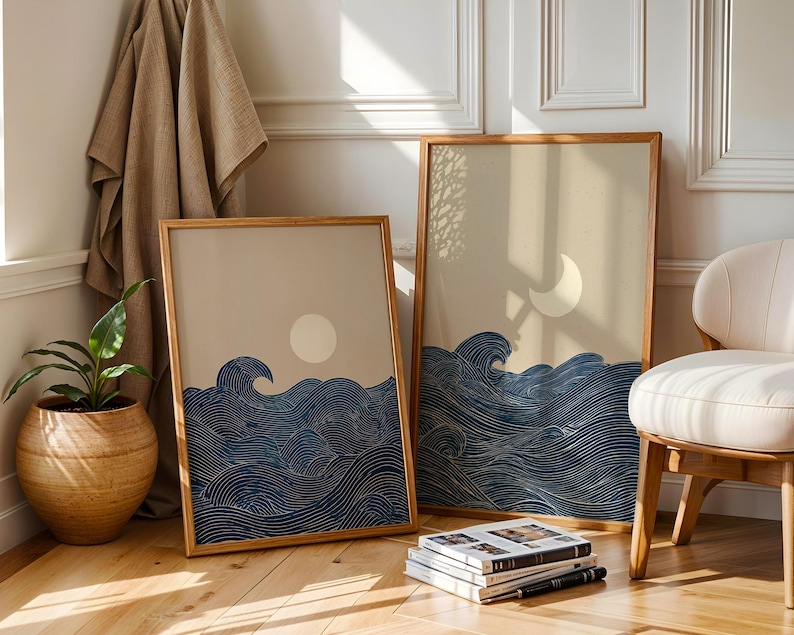 2 Piezas de Impresiones Artíst - Home Office Minimalist reseña y precio