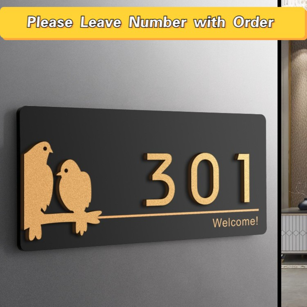 Placas acrílicas modernas para - Address Home Office reseña y precio