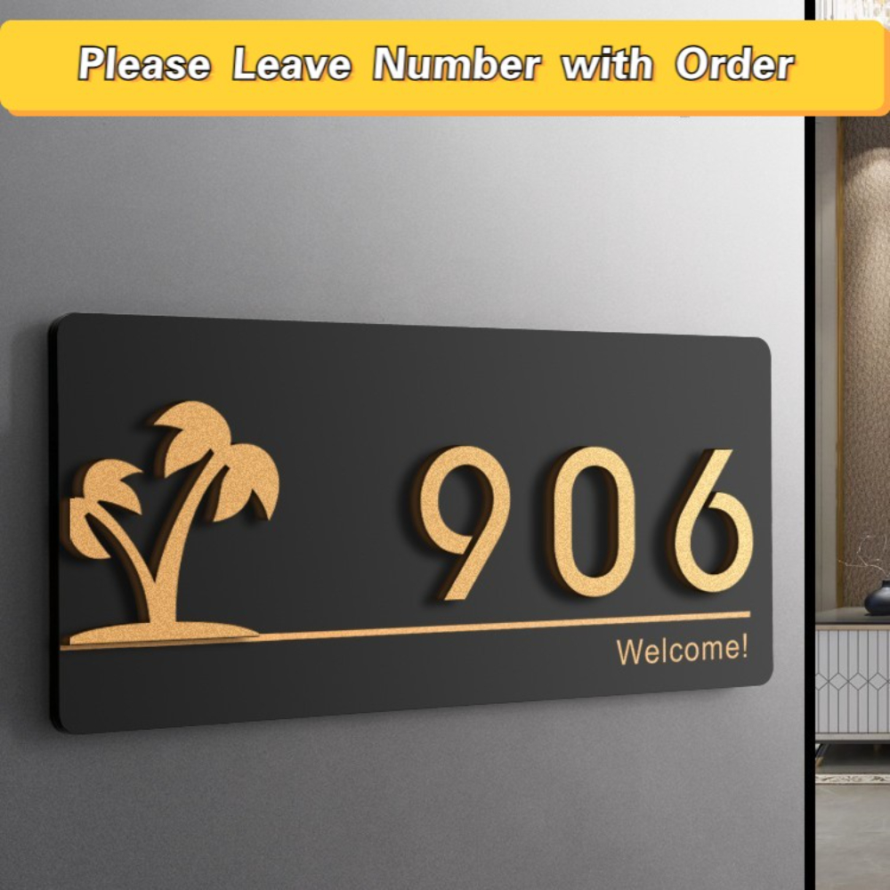 Placas acrílicas modernas para - Address Home Office reseña y precio