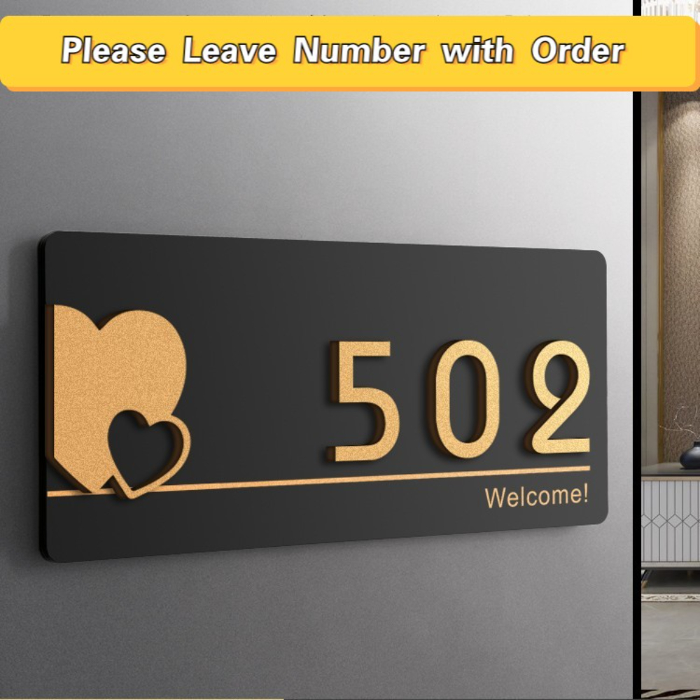 Placas acrílicas modernas para - Address Home Office reseña y precio