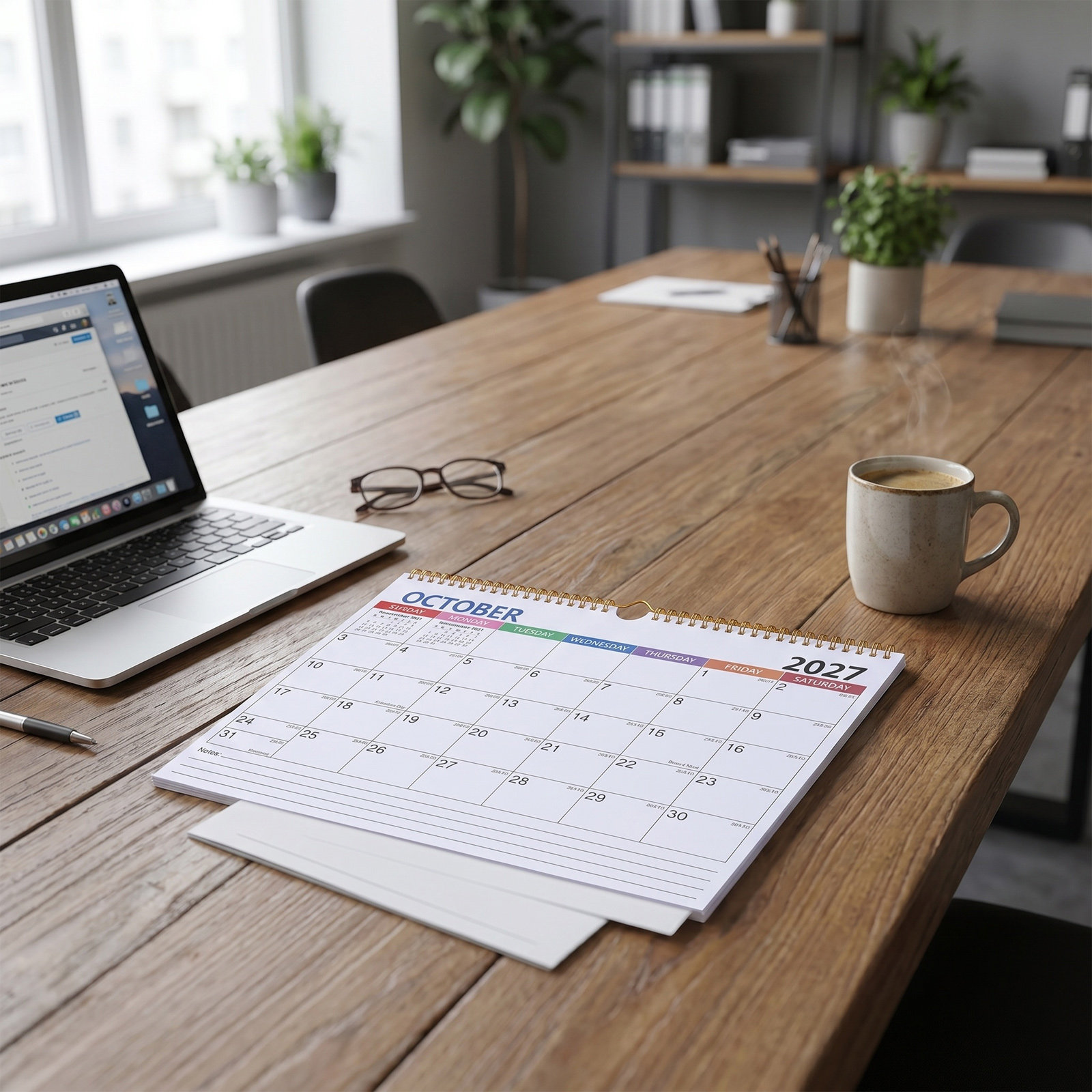 Calendario de pared minimalist - Home Office Layout reseña y precio