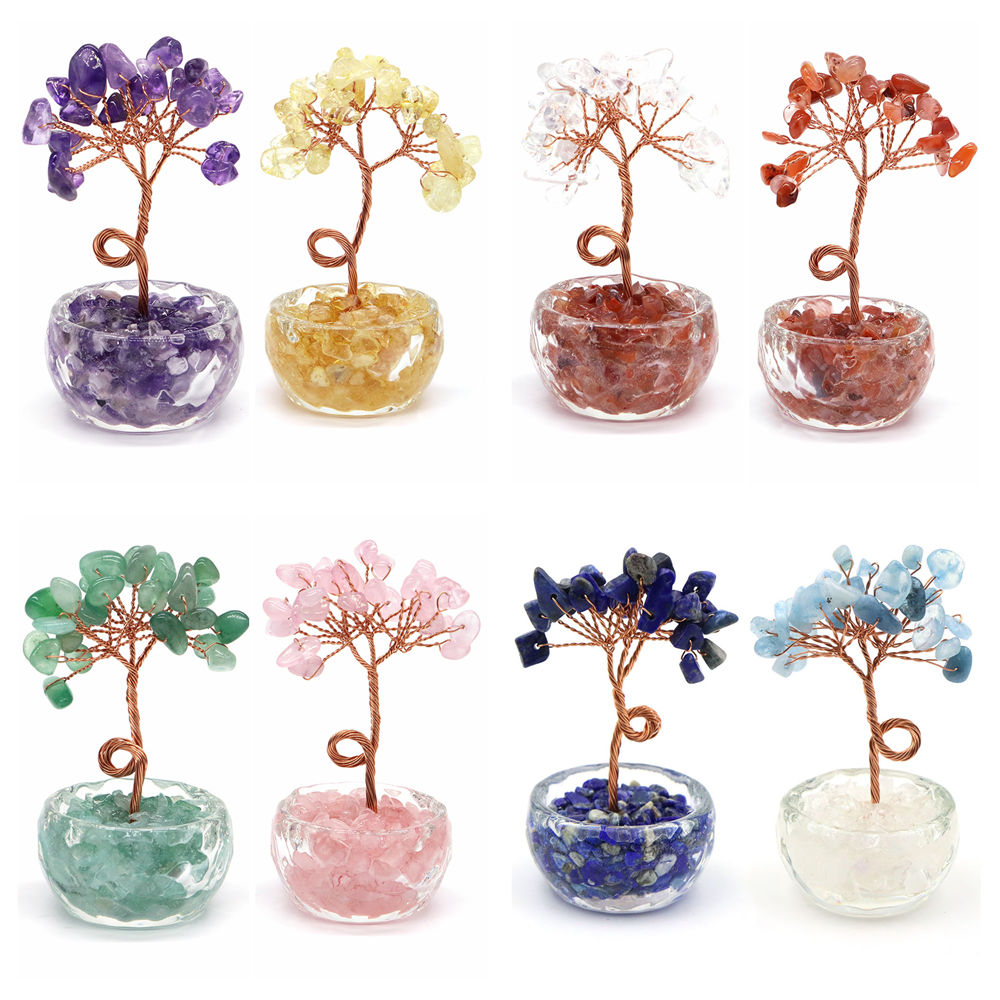 Árbol de la Suerte de Cristal  - Home Office Layout reseña y precio
