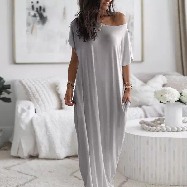 Vestido largo de verano para m - Home Office 2024 reseña y precio
