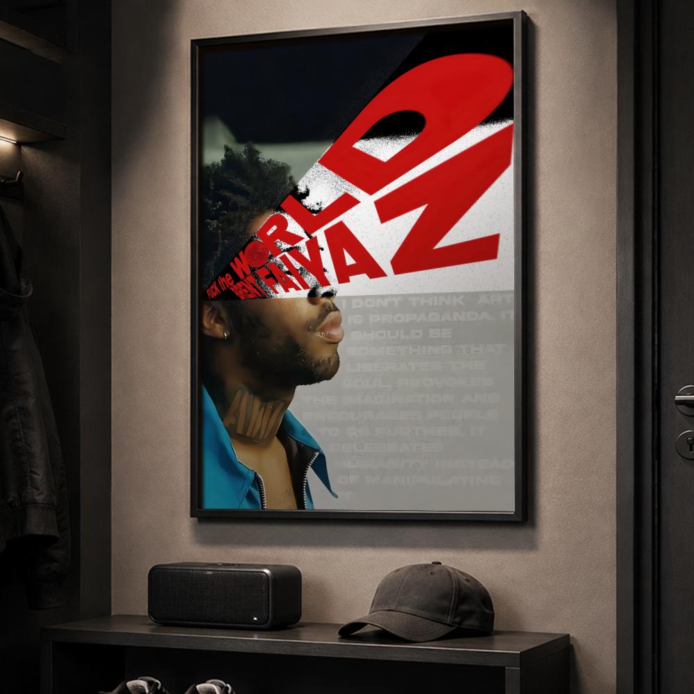 Póster de B-Brent Faiyaz, cant - Home Office Wallpaper reseña y precio
