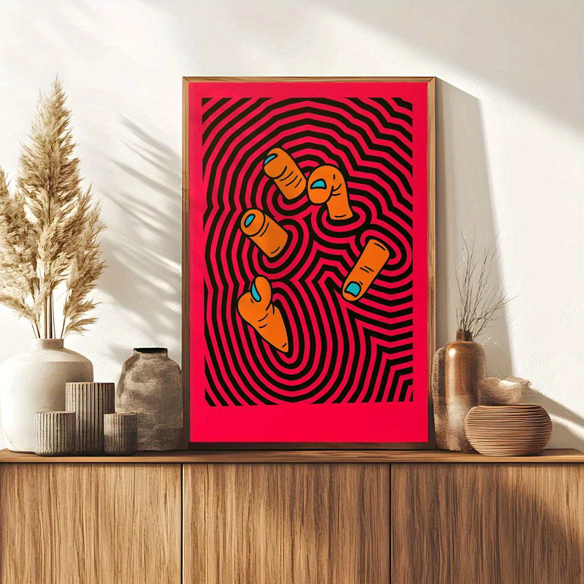 Pósteres modernos abstractos d - Home Office Minimalist reseña y precio