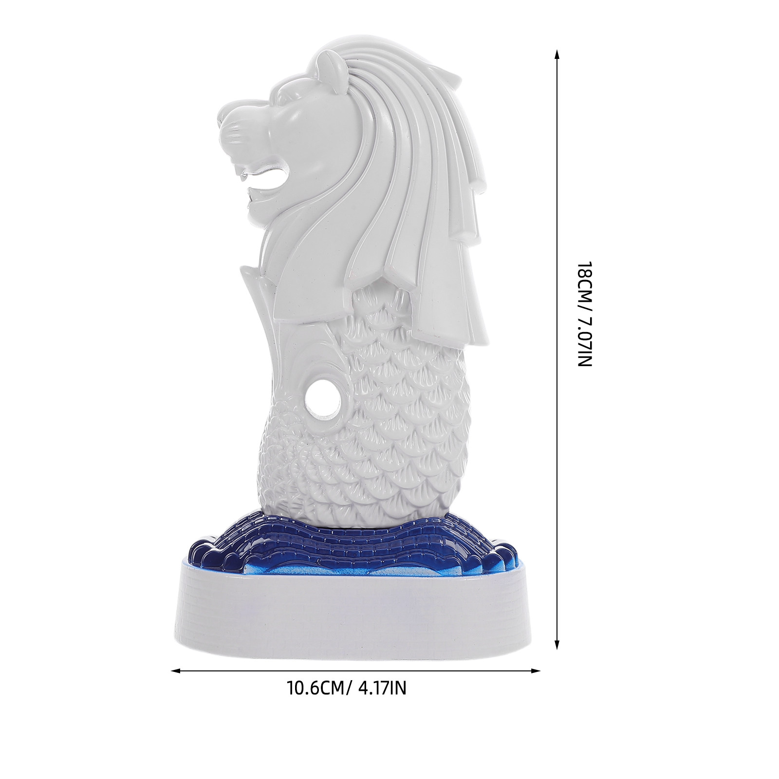 Escultura de Merlion de Singap - Home Office Singapore reseña y precio