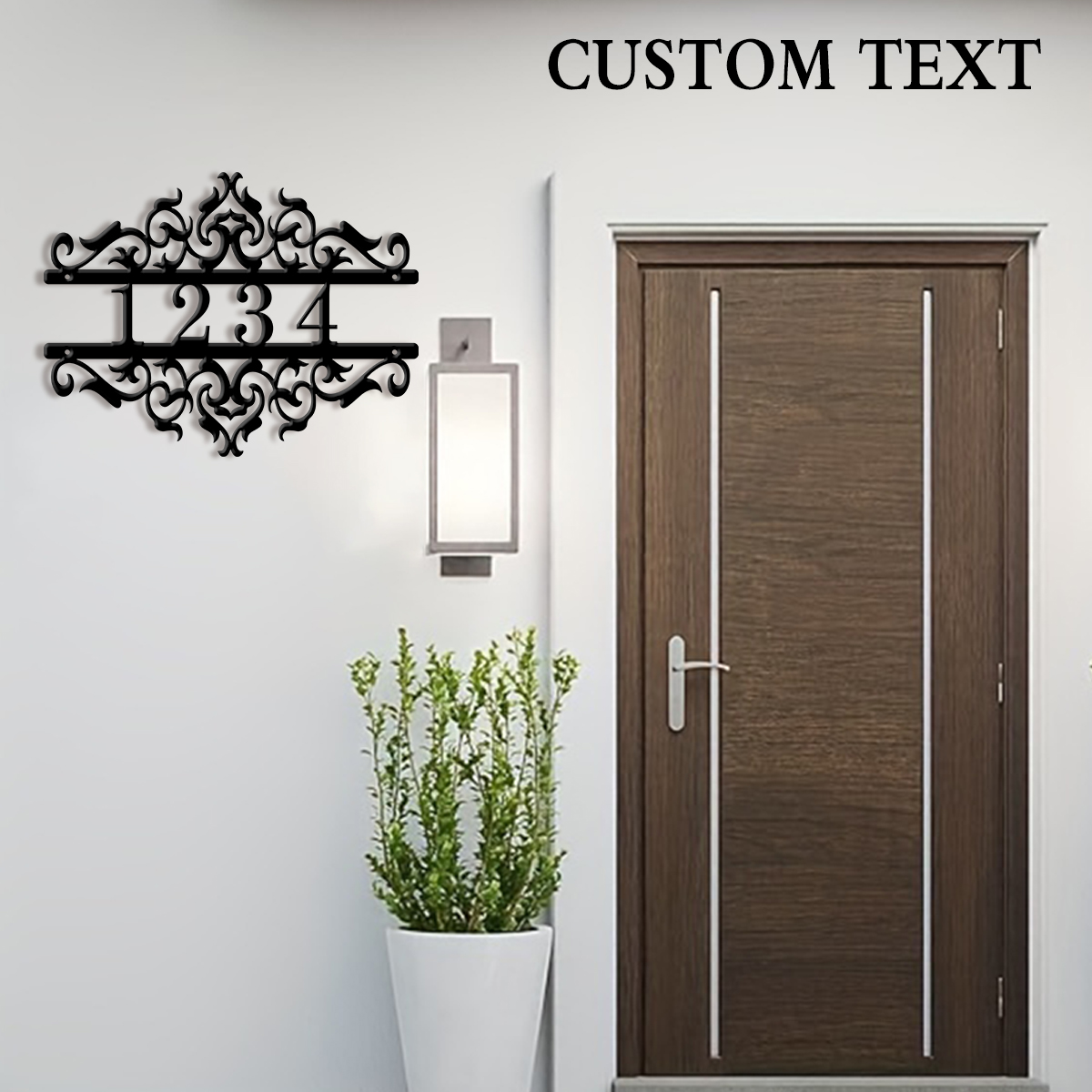 Letrero de Metal Personalizado - Address Home Office reseña y precio