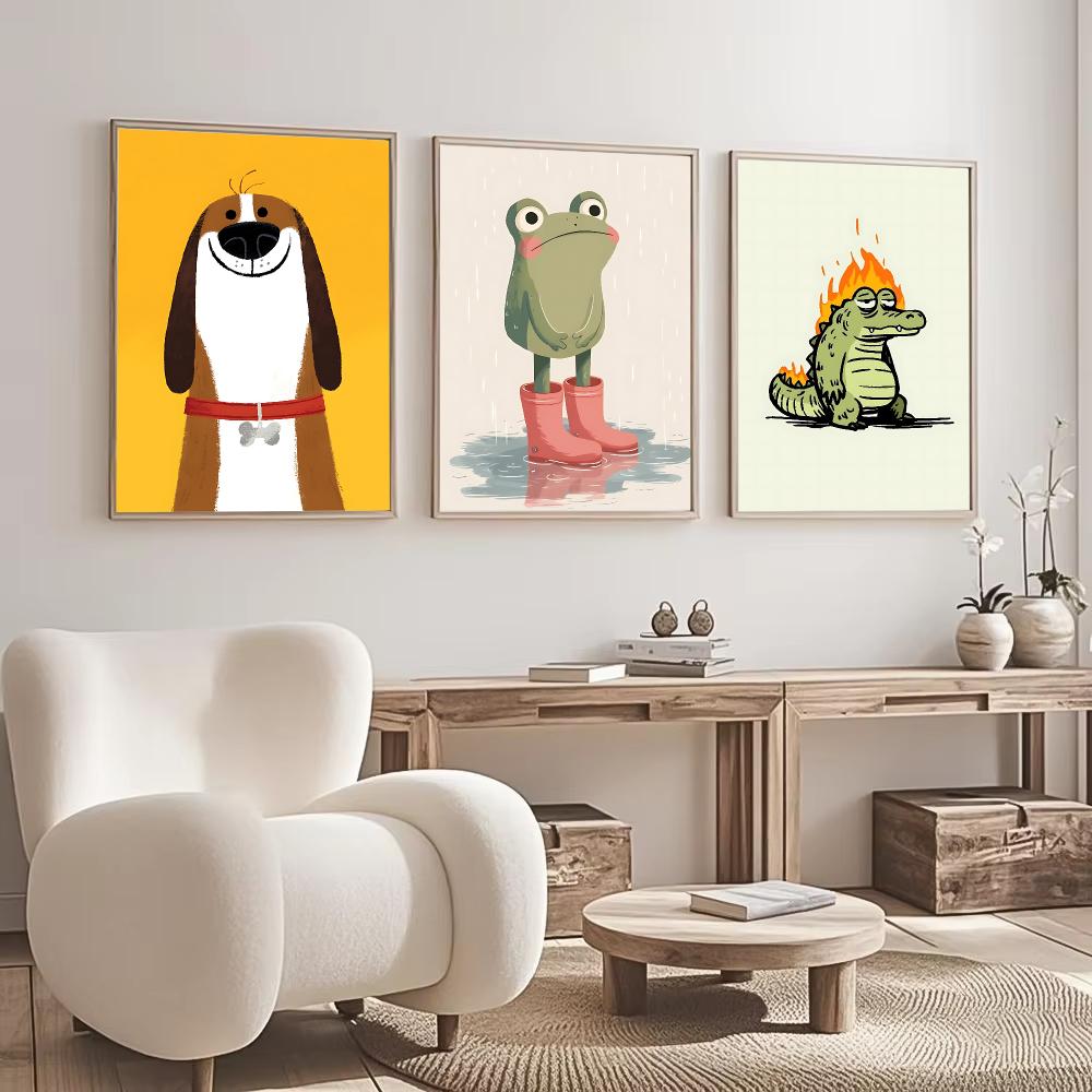 Póster con Diseño de Personaje - Home Office Interior Design reseña y precio