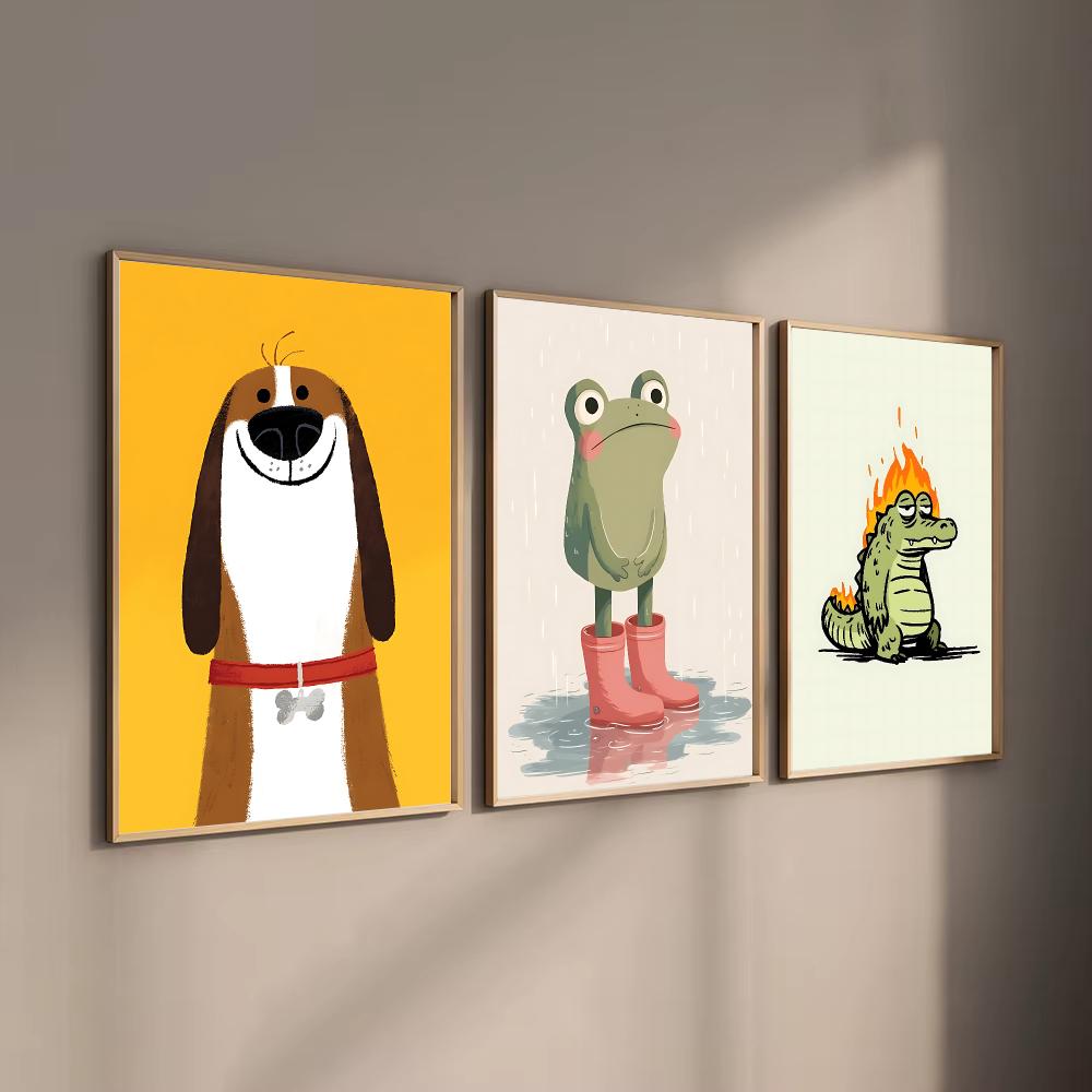 Póster con Diseño de Personaje - Home Office Interior Design reseña y precio