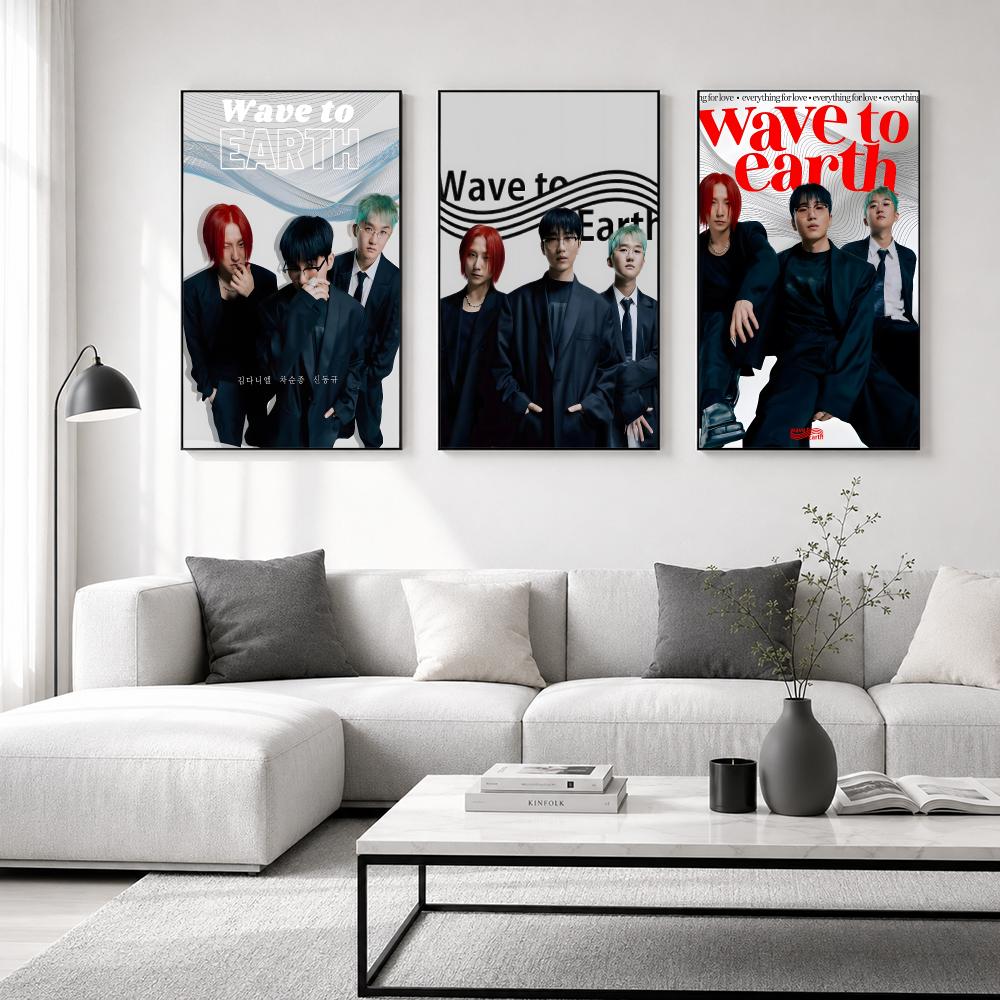 Póster Band Wave To Earth, car - Home Office Wallpaper reseña y precio