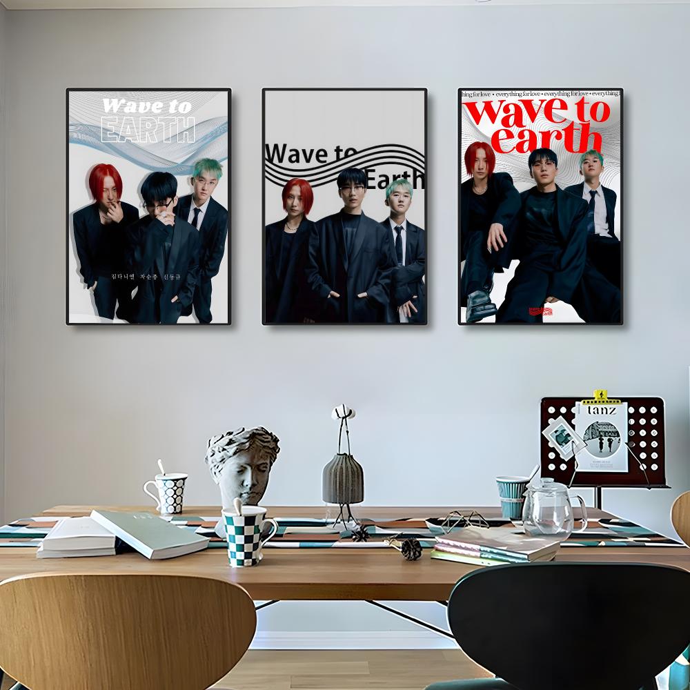 Póster Band Wave To Earth, car - Home Office Wallpaper reseña y precio