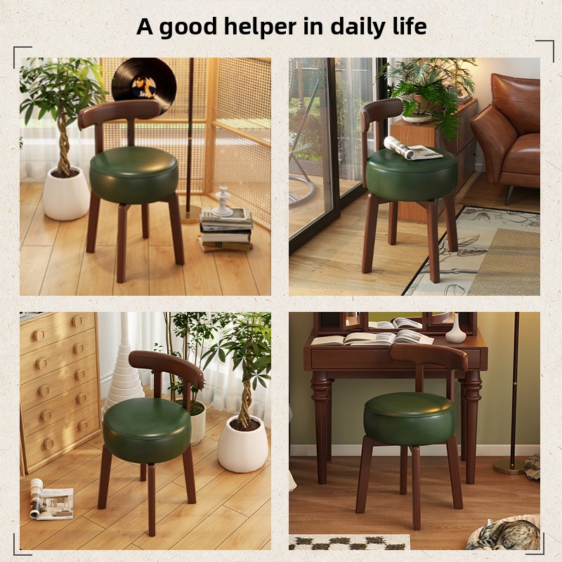 Silla giratoria de madera maci - Home Office Minimalist reseña y precio