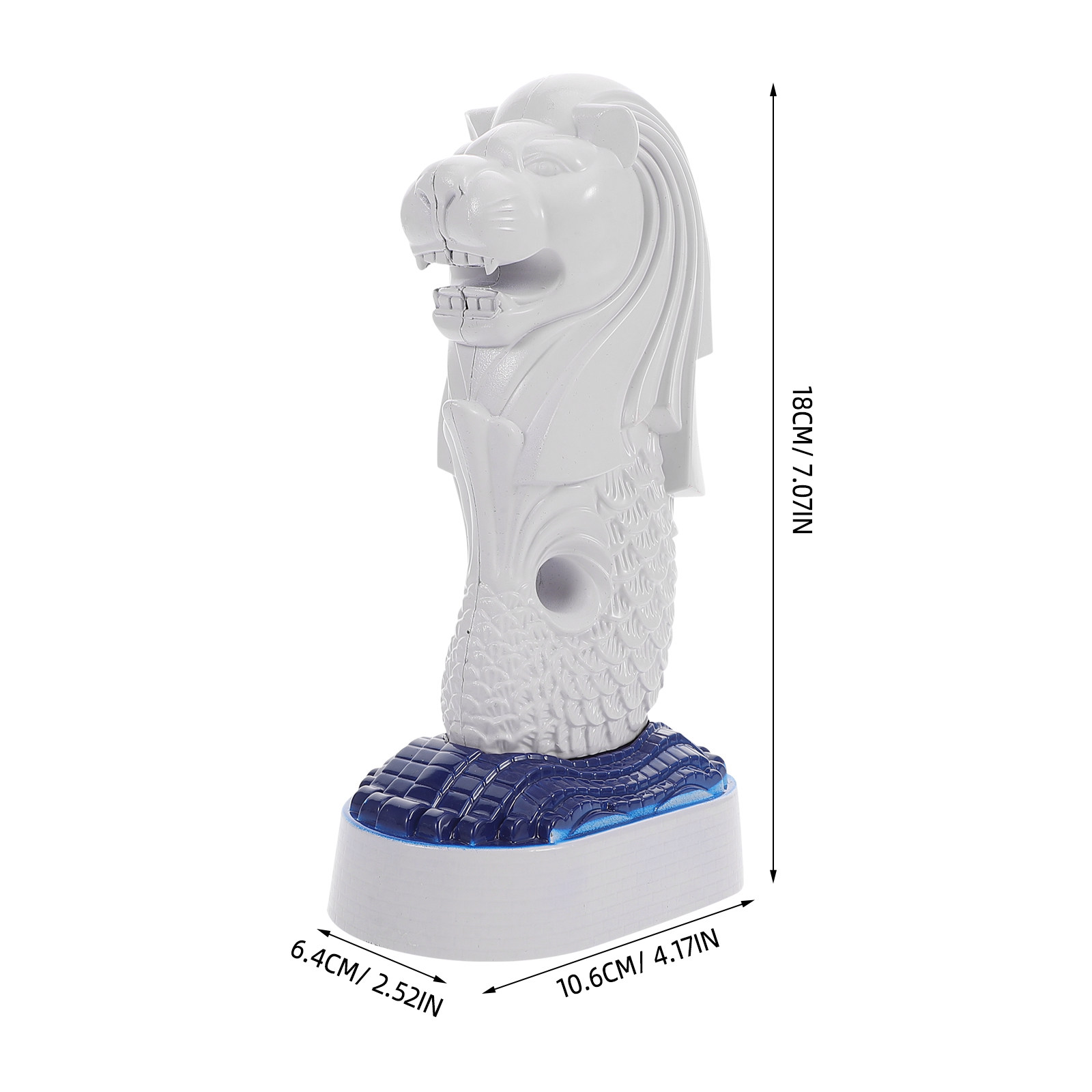 Escultura de Mesa Merlion de S - Home Office Singapore reseña y precio