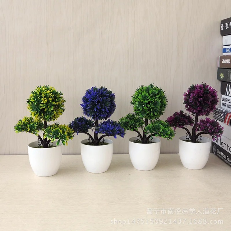 Planta Artificial Pequeña en M - Home Office Layout reseña y precio