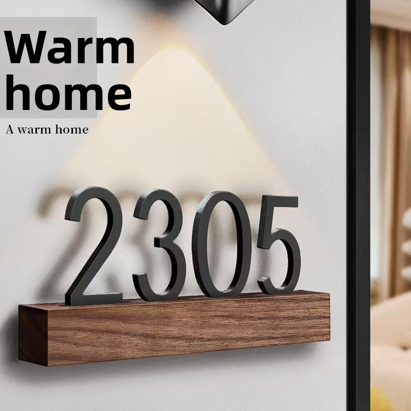 Placa de puerta acrílica, letr - Address Home Office reseña y precio