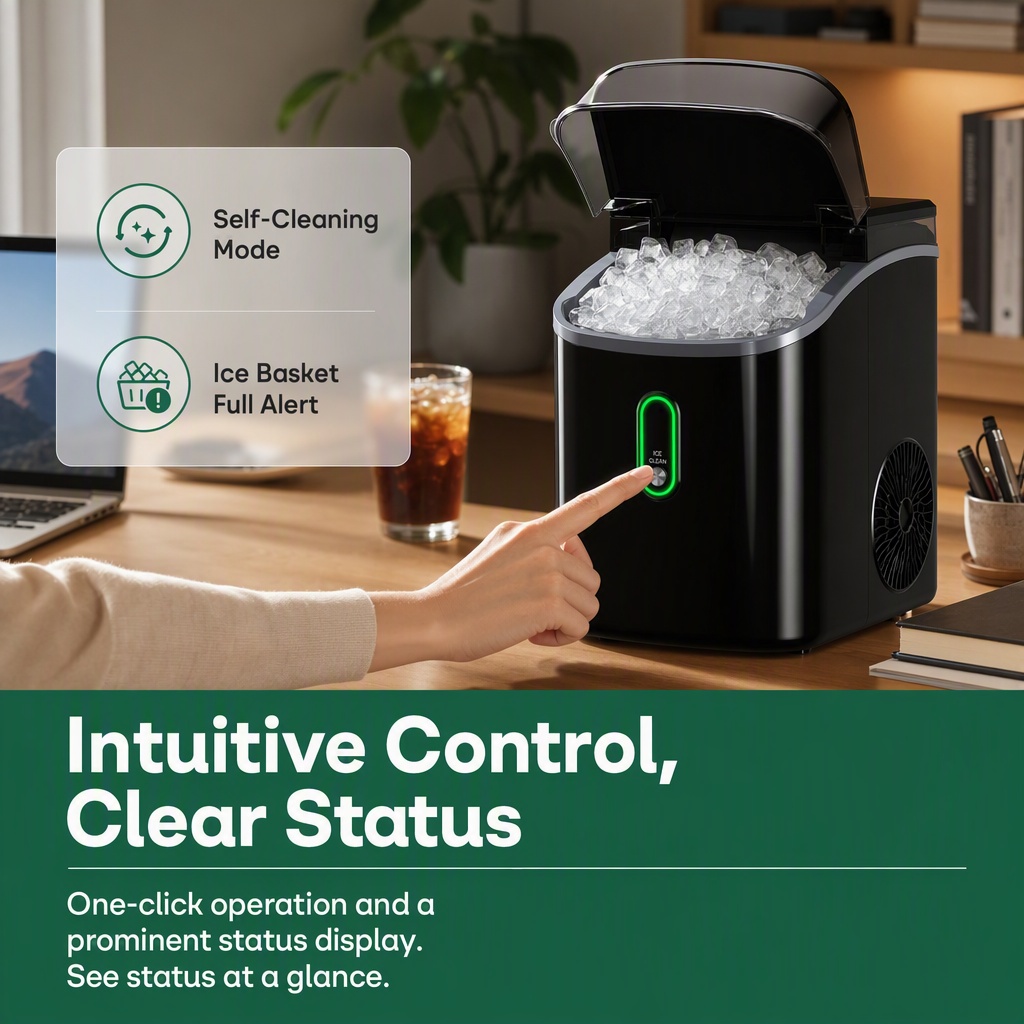 Máquina de Hielo en Cubitos pa - Home Office Equipment reseña y precio