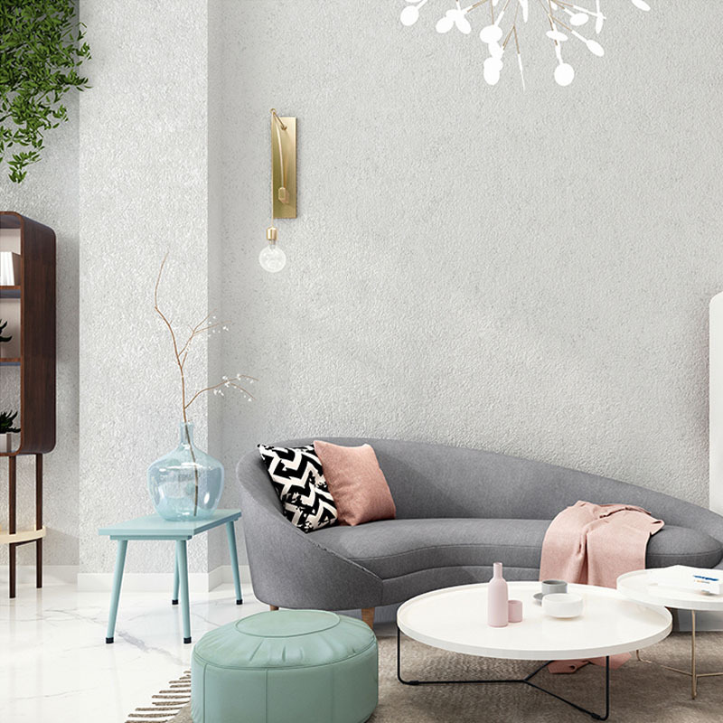 Papel pintado gris cemento Pee - Home Office Wallpaper reseña y precio