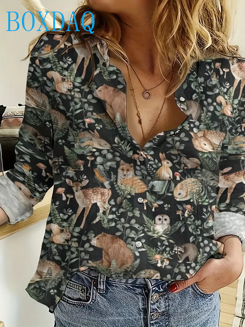Camisa de solapa de manga larg - Home Office Layout reseña y precio
