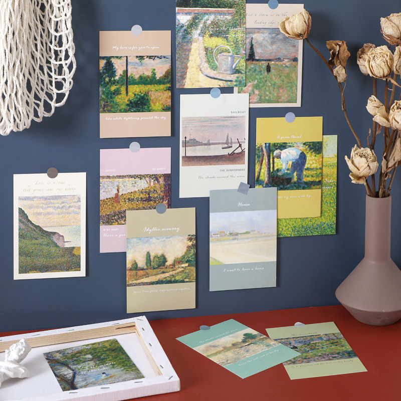 15 pegatinas retro de pinturas - Home Office Background reseña y precio