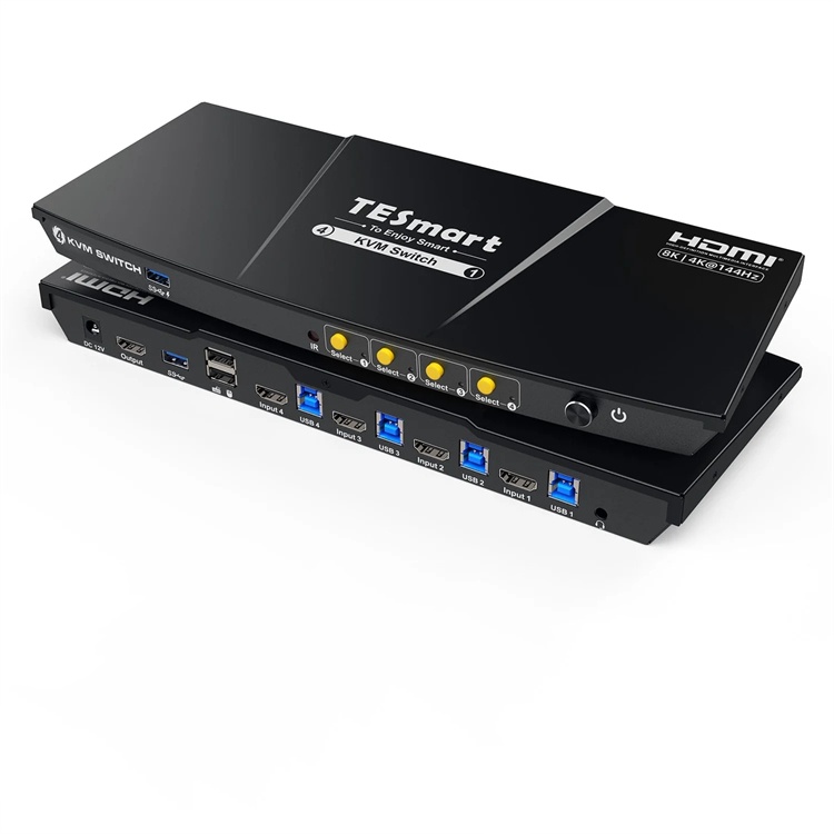 Conmutador KVM HDMI TESmart de - Home Office Kvm Switch reseña y precio