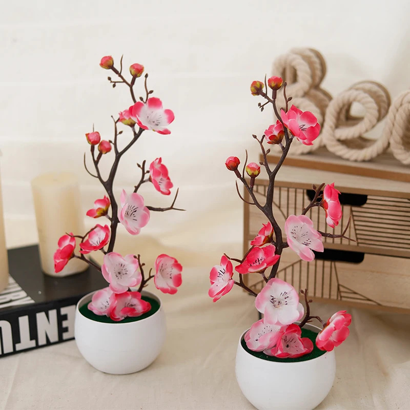 Maceta de Flores de Ciruelo Ar - Home Office Background reseña y precio