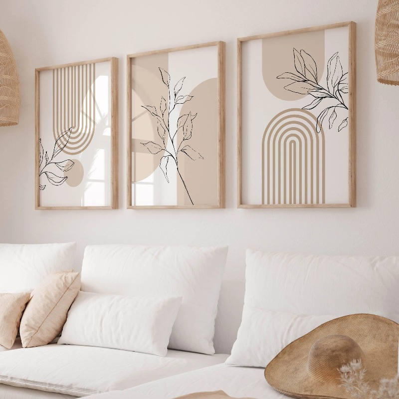 Impresiones de Arte Mural Neut - Home Office Minimalist reseña y precio