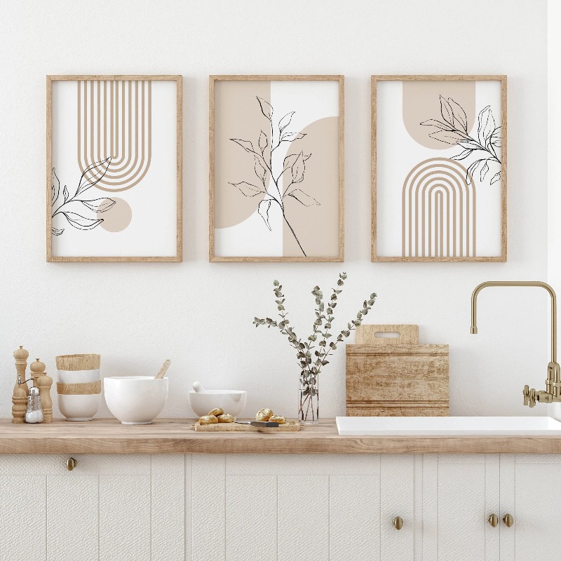 Impresiones de Arte Mural Neut - Home Office Minimalist reseña y precio