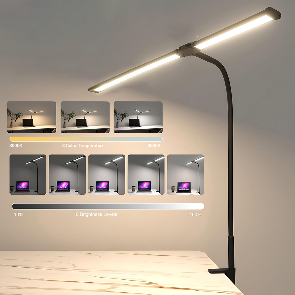 Lámpara de escritorio con Clip - Home Office Lamp reseña y precio